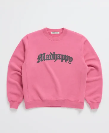 Madhappy Bijou Rhinestone Fleece Crewneck Sweatshirt