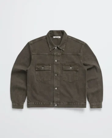 Cedar Madhappy Washed Twill Trucker Jacket