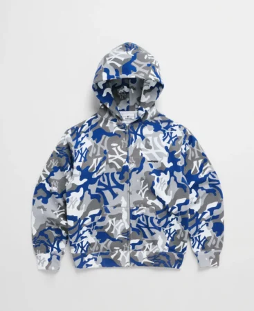 Madhappy Yankees Camo Full Zip Hoodie