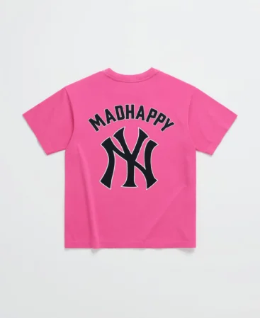 Madhappy Yankees Midweight Pink Tee